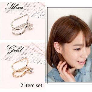 ストーン イヤーカフ