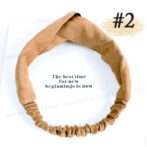 ヘアバンド レディース 無地 シンプル