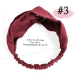 ヘアバンド レディース 無地 シンプル