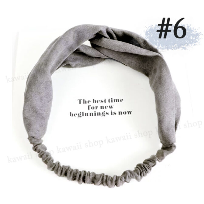 ヘアバンド レディース 無地 シンプル