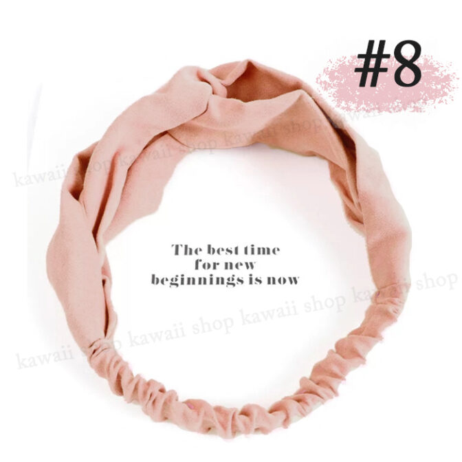 ヘアバンド レディース 無地 シンプル