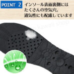 高さを選べるインソール シークレットインソール 4段 7.5センチ