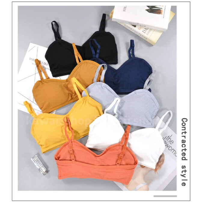 Tシャツブラ ティーシャツブラ ブラトップ ブラカップ付きキャミ