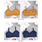Tシャツブラ ティーシャツブラ ブラトップ ブラカップ付きキャミ