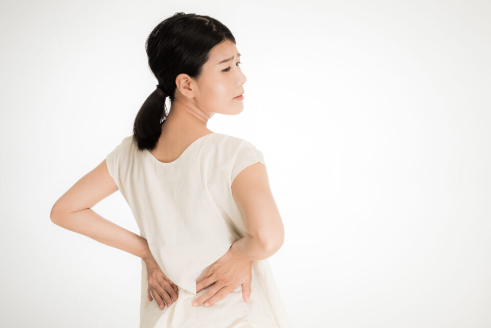 腰痛に悩むアラフォー
