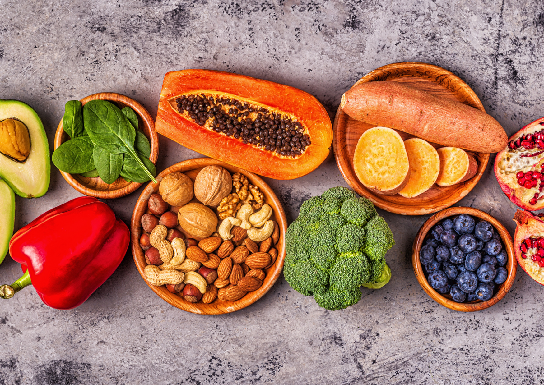 アンチエイジングに有効と思われる野菜や果物